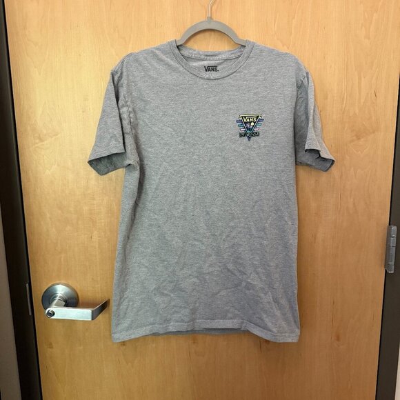 Vans Surf Style Graphic T-Shirt Gray Medium - Picture 1 of 4
